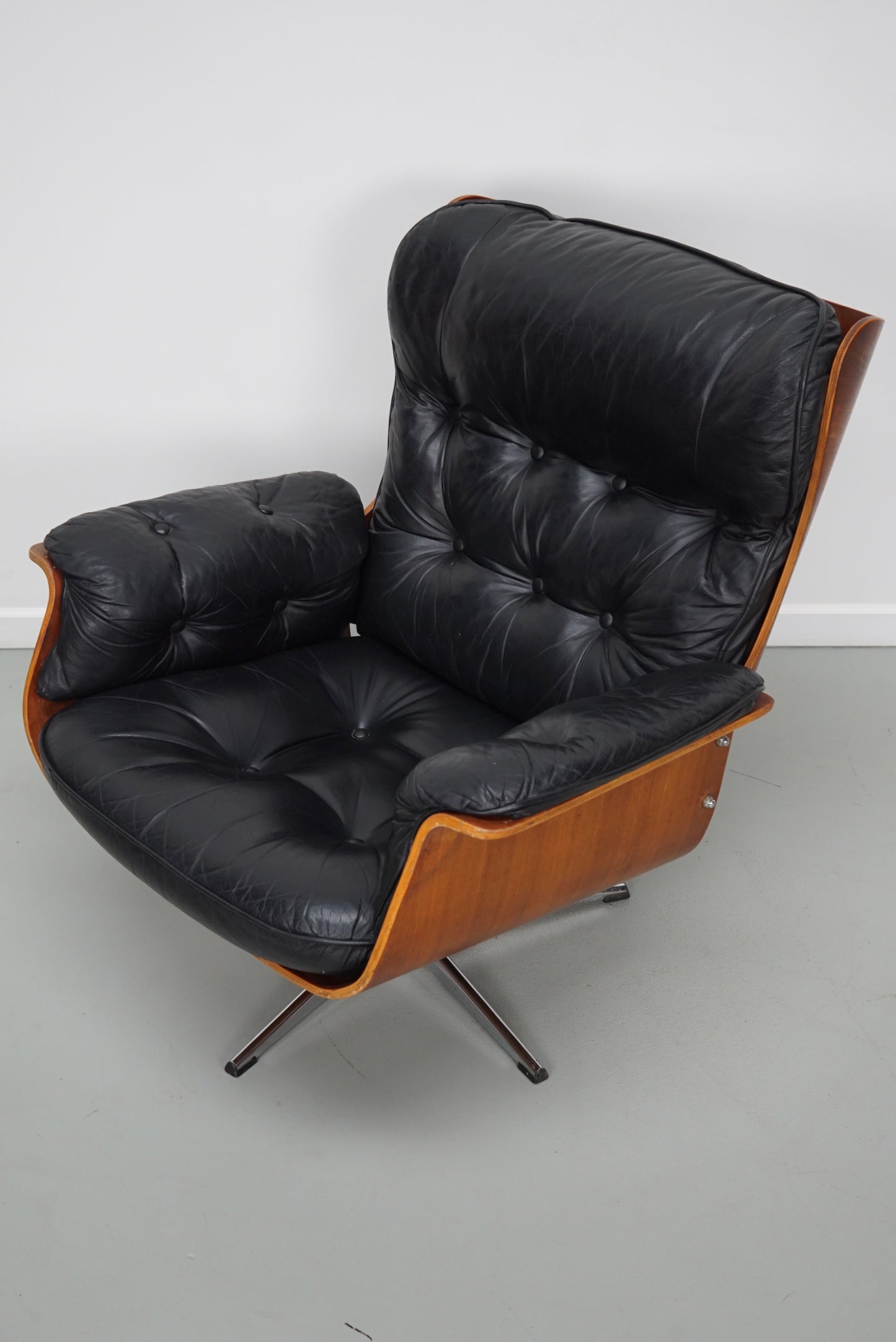 Vintage Armchair / Lounge Chair by Martin Stoll for Giroflex, Germany 1960s